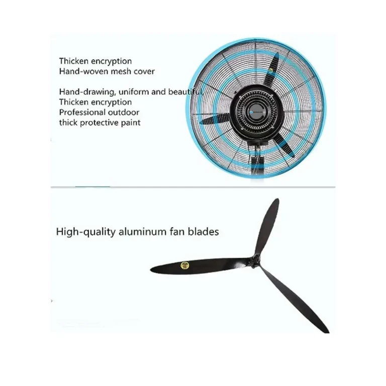 Wall Mounted Mist Fan WMF26 - Image 3